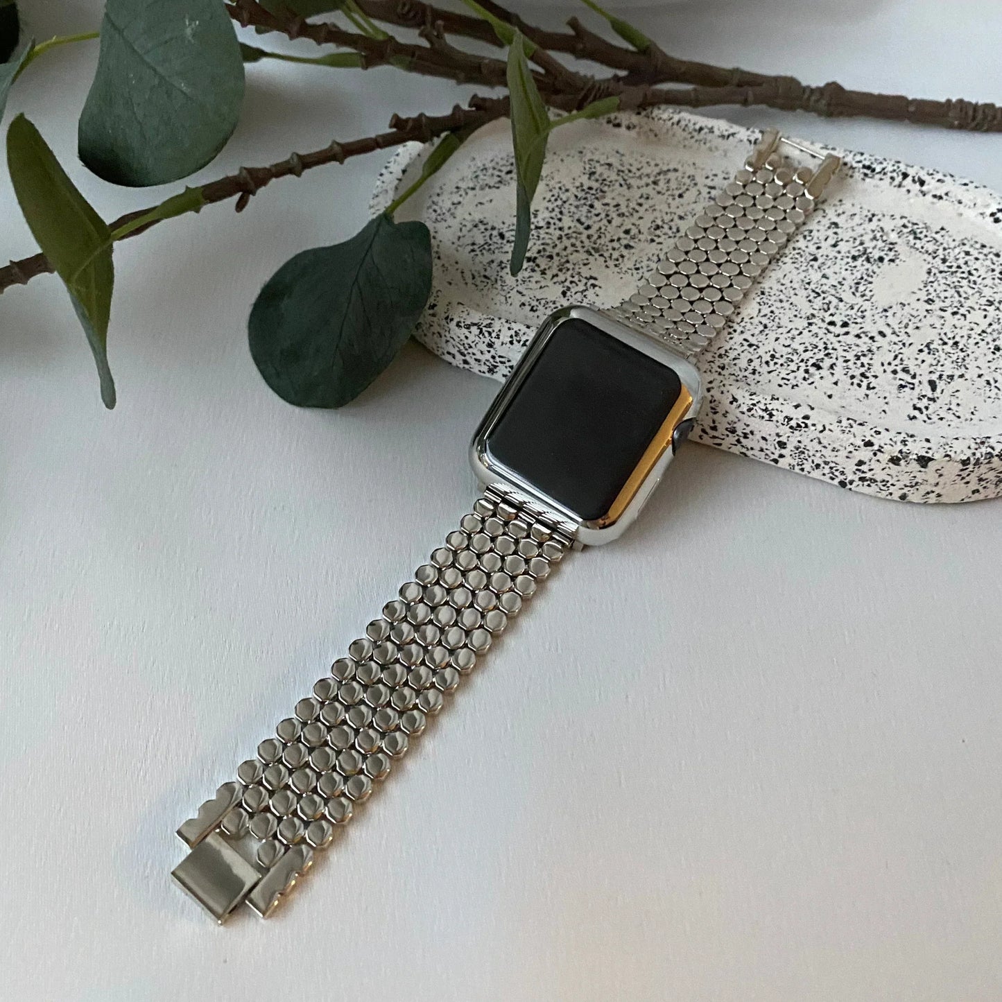 HexComb Stainless Steel Band