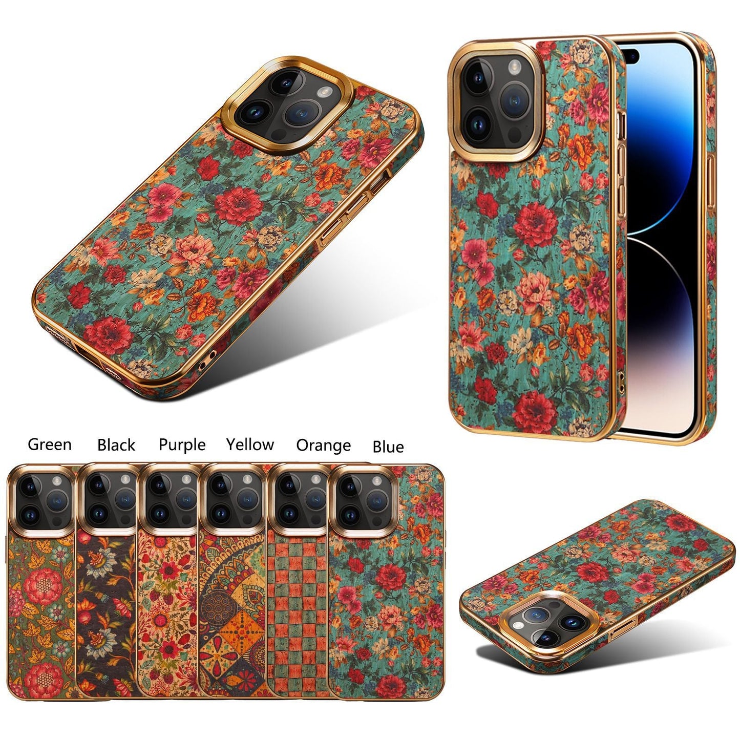Retro Flower Series Case