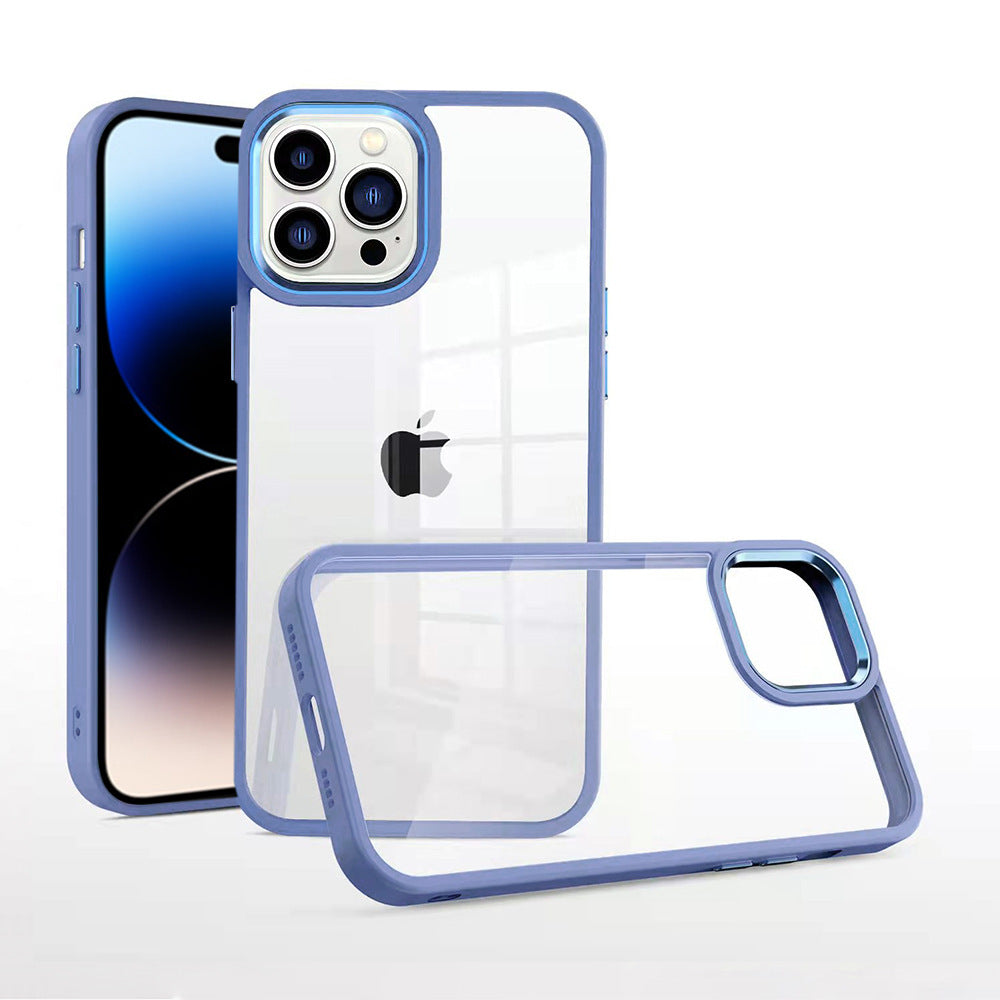 Accent Border Clear Case