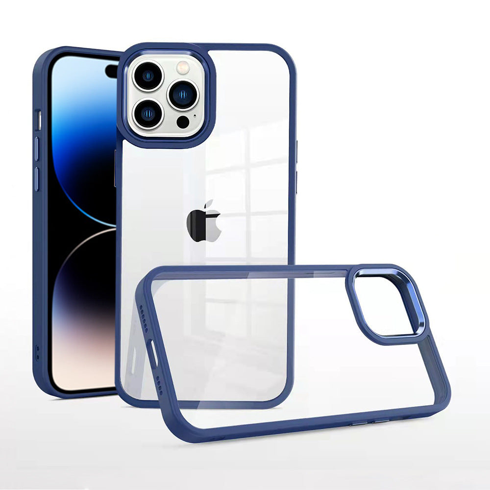 Accent Border Clear Case