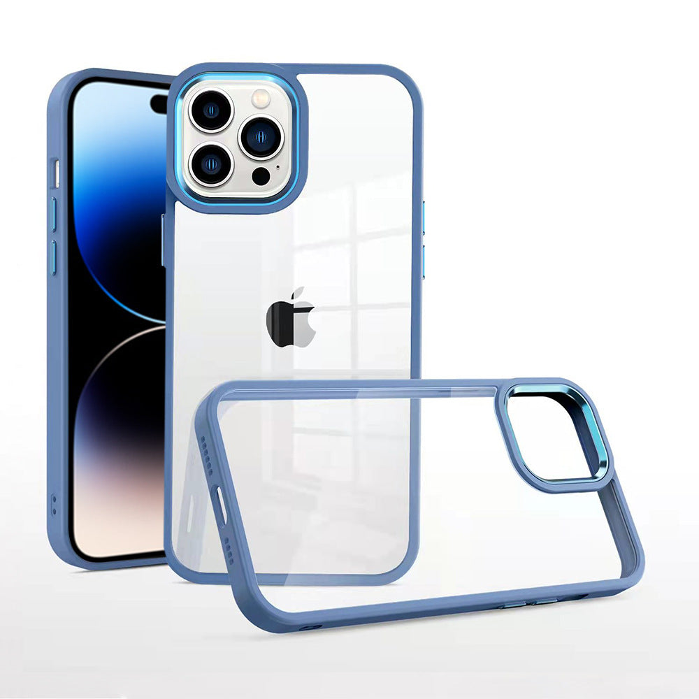 Accent Border Clear Case