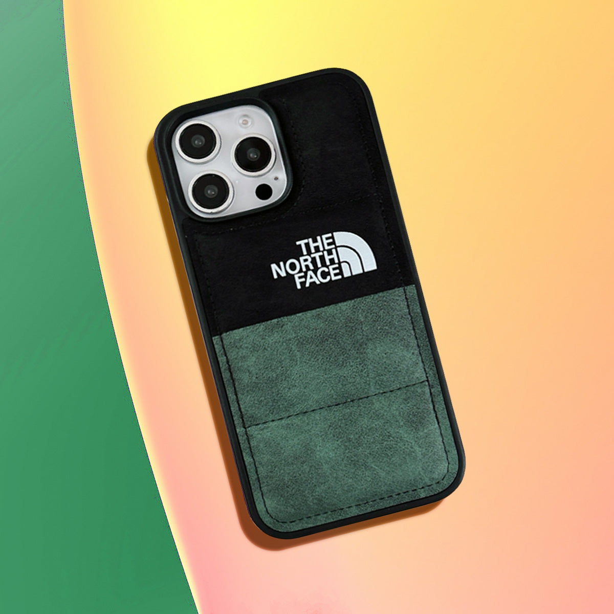 Dark x Suede Green NF Puffer Case