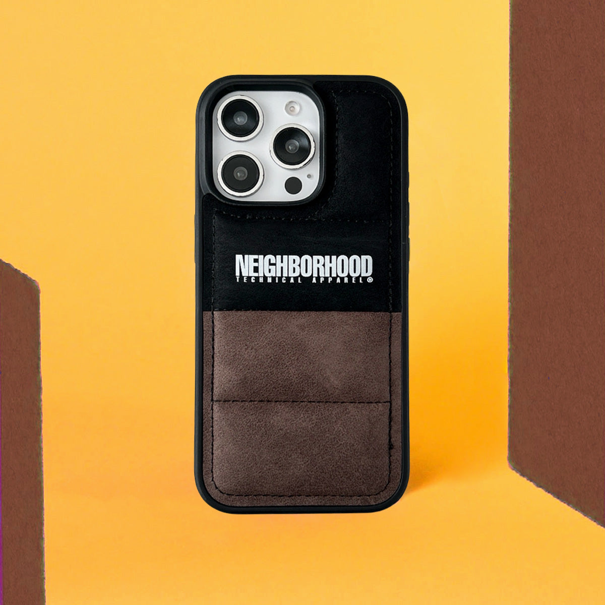 Two Tone Suede Puffer V1 Case