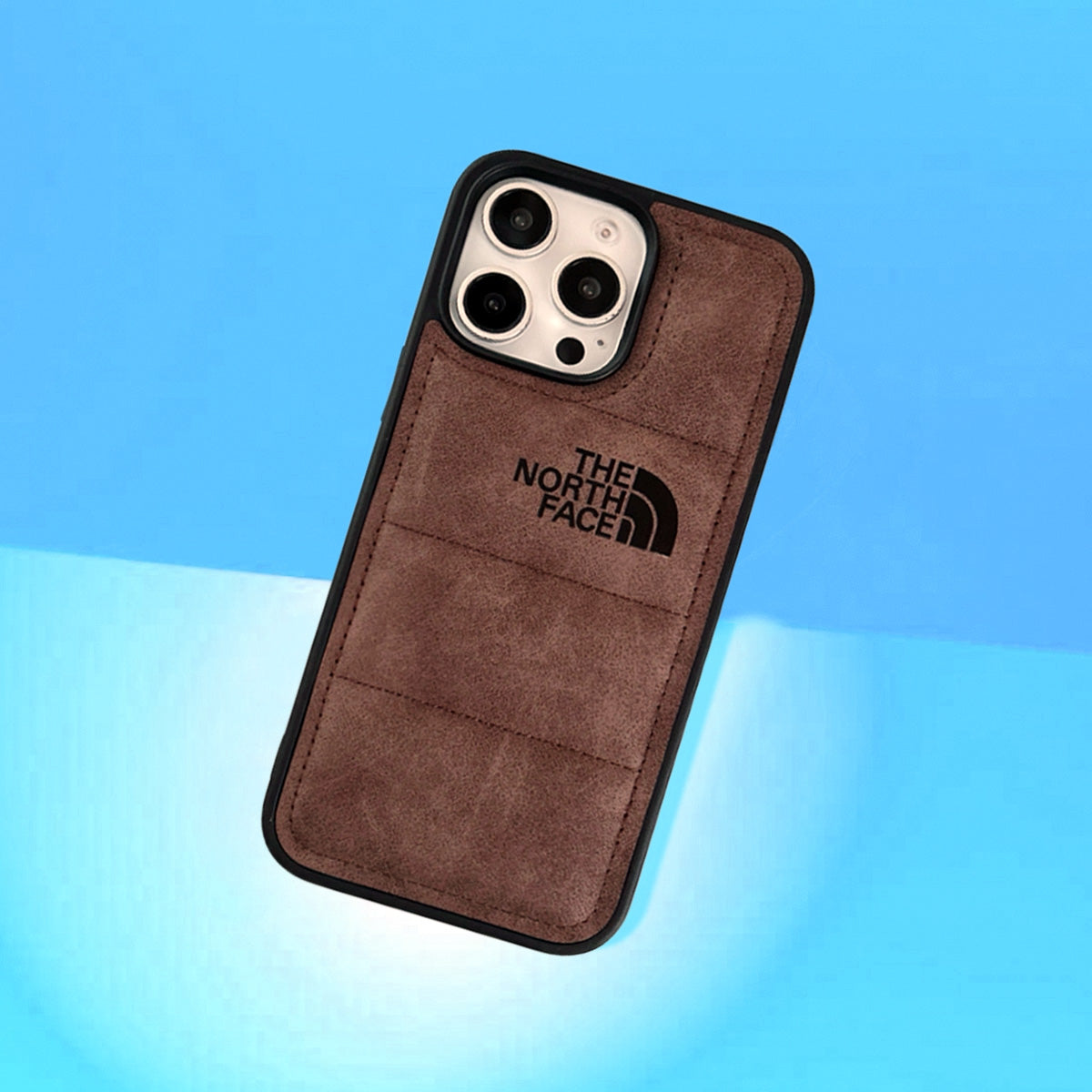 NF Suede Black x Brown Puffer Case