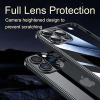 Clear x Purple Electroplated Case