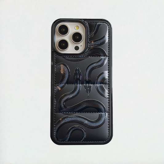 Serpent Dark Puffer Case
