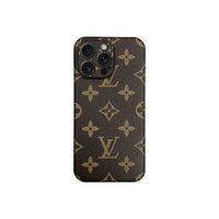 Brown LV Custom Phone Case