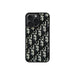 Luxury CD Black Monogram Phone Case