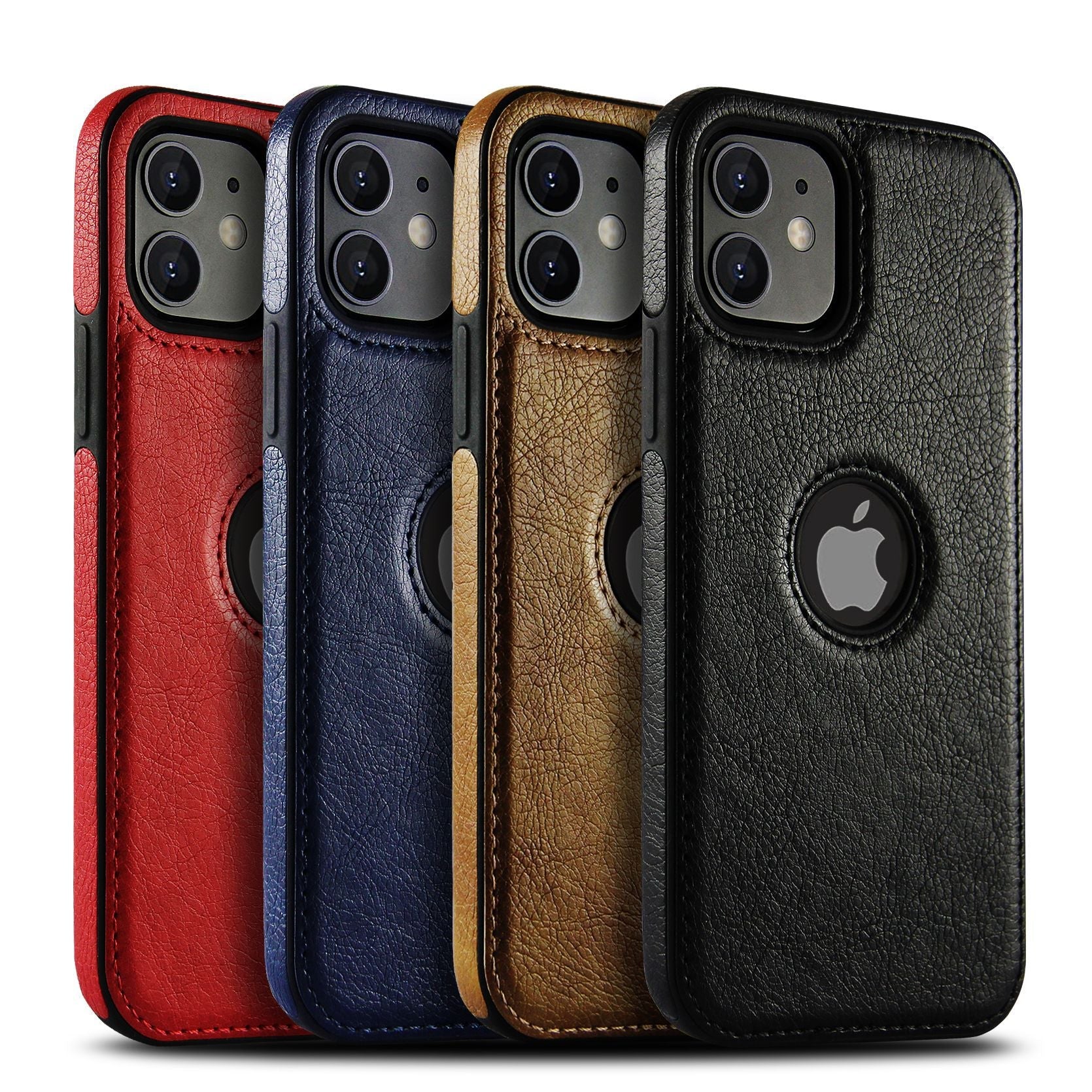 Leather Red Tough Case