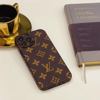 Brown LV Custom Phone Case