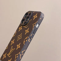 Brown LV Custom Phone Case