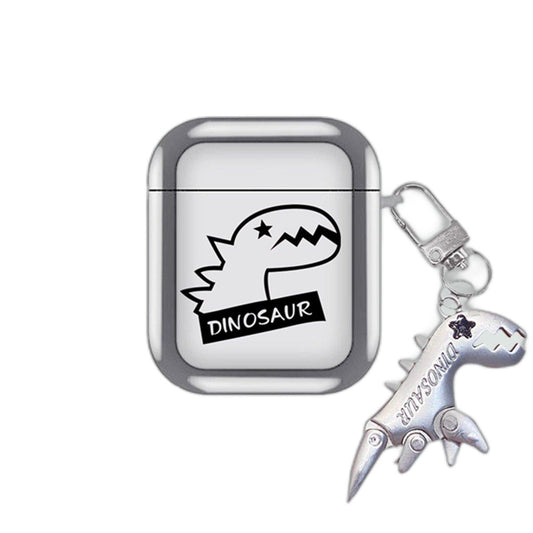 Mini Dinosaur Reflective AirPods Case