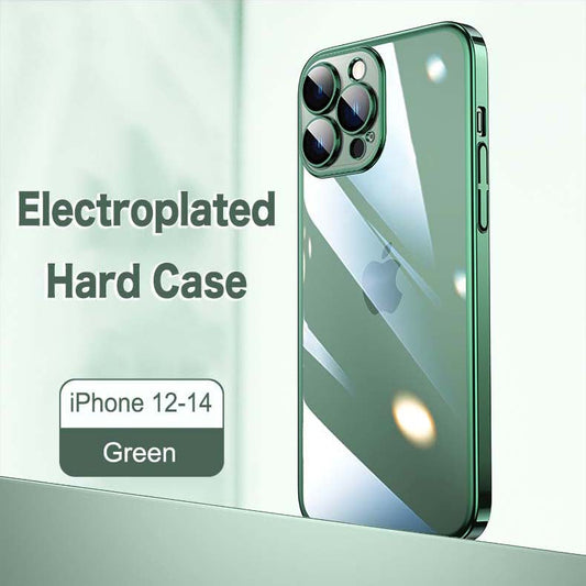 Clear x Green Electroplated Case