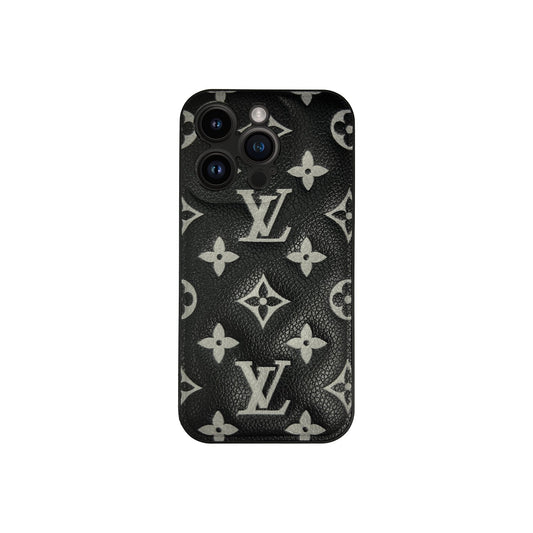 Dark x White Puffer Case
