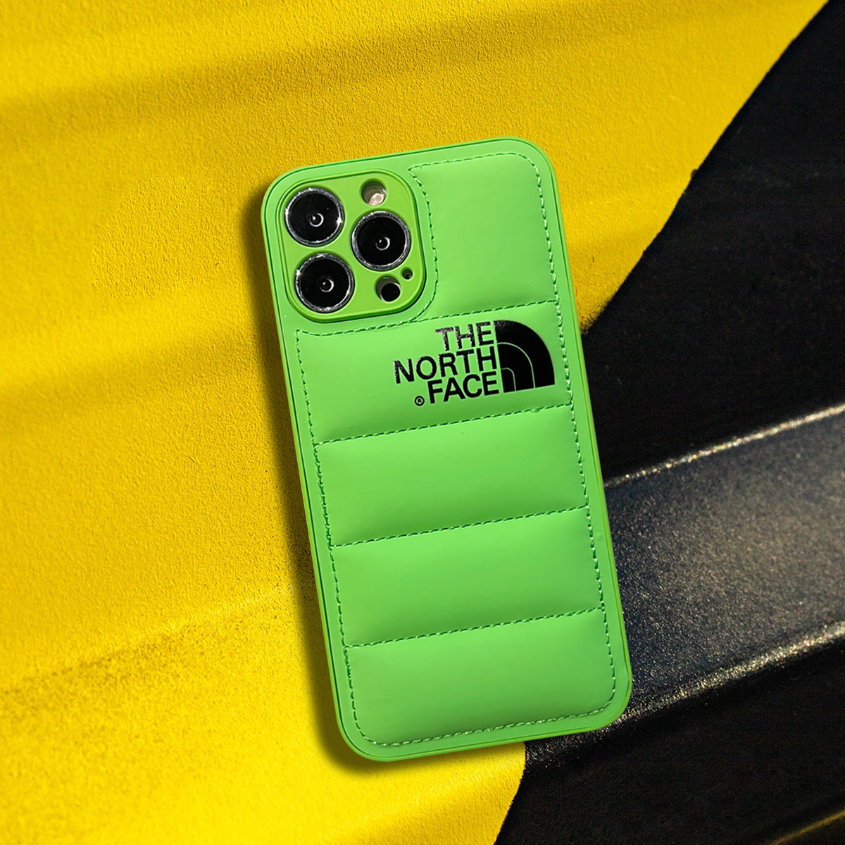 Classic NF Puffer Case - Neon Green