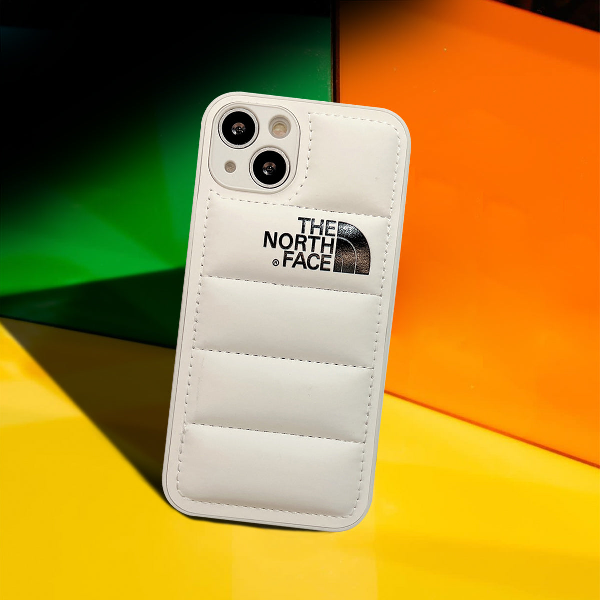 Classic NF Puffer Case - White