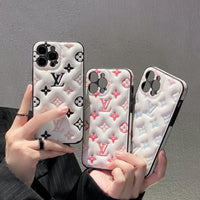 PufferMono Case - White/Blue