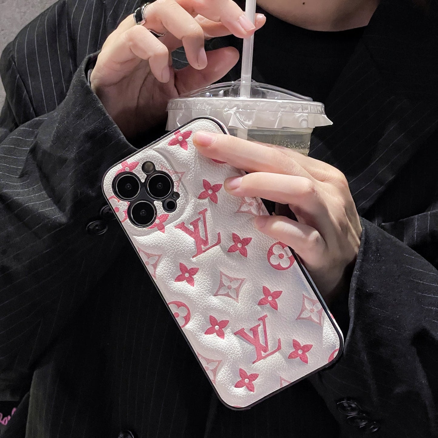 PufferMono Case - Gradient Pink