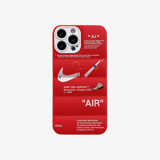 Glide Puffer Case - Red