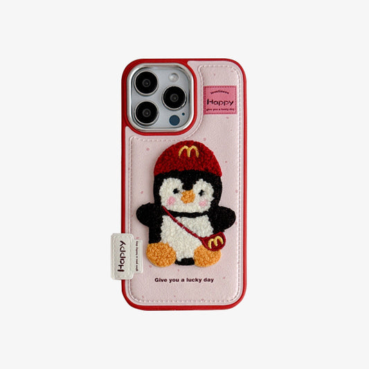 Pink Penguin Case