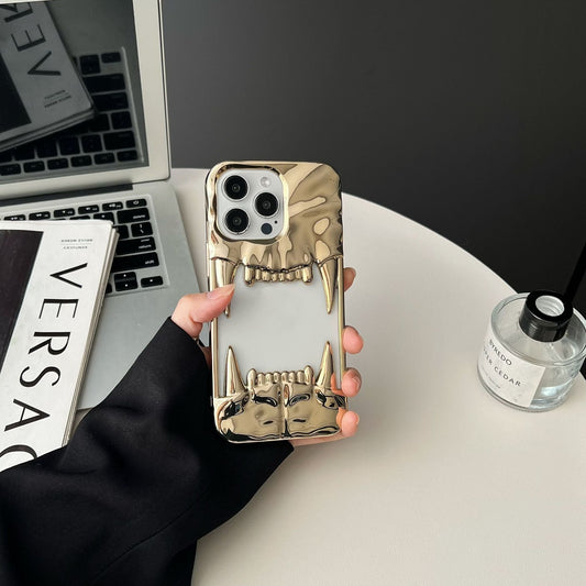Reflective Gold Tooth Case
