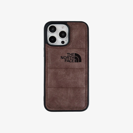 NF Suede Black x Brown Puffer Case