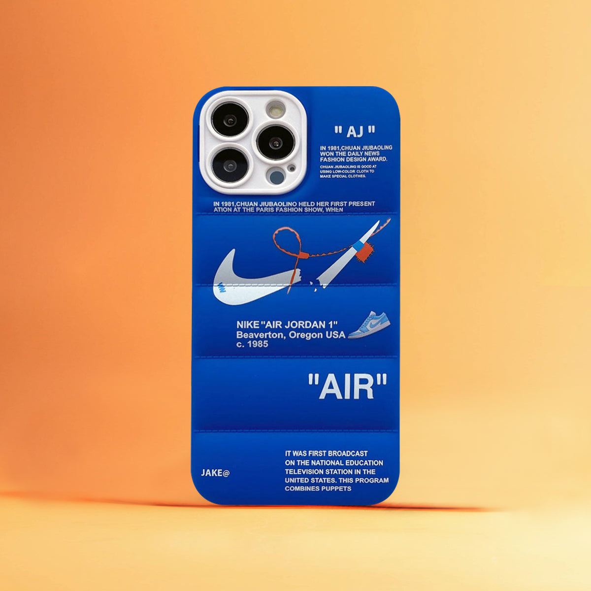 Glide Puffer Case - Blue
