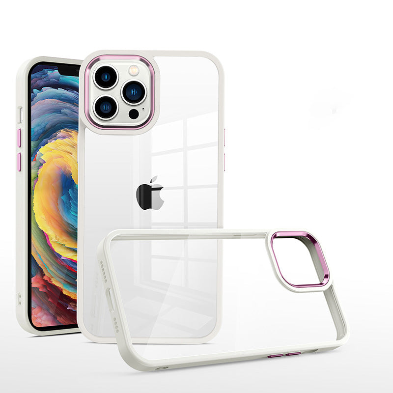 Accent Border Clear Case