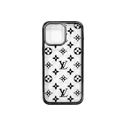 Clear Mono x Dark Case
