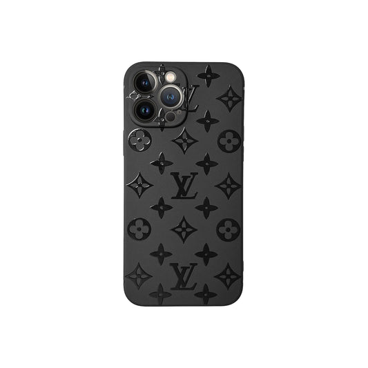 Full Black Mini Mono Embossed Case
