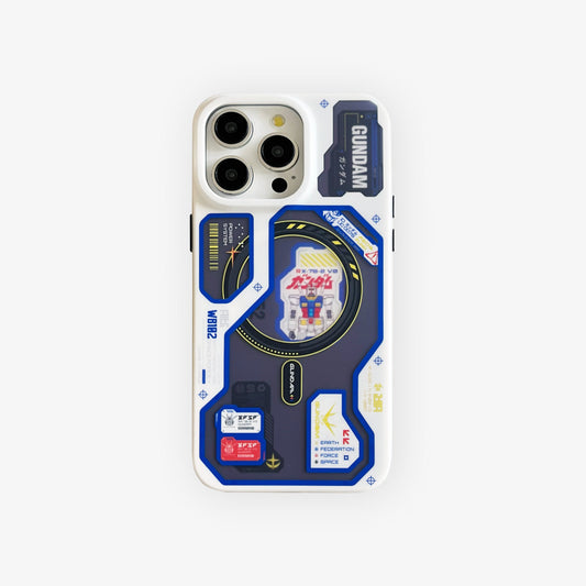 Warrior Blue x White Case