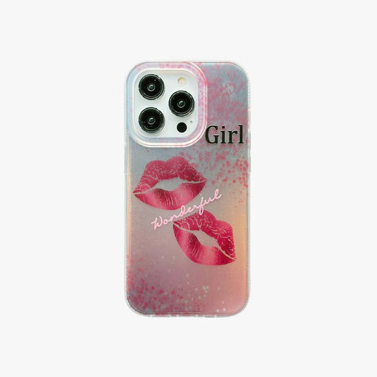 Kiss Pink Reflective Case