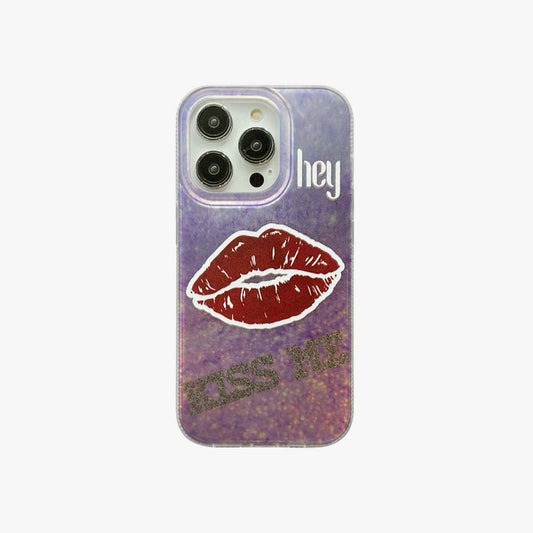 Kiss Purple Reflective Case