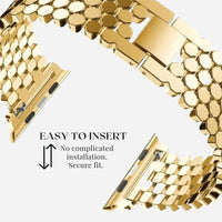 HexComb Stainless Steel Band